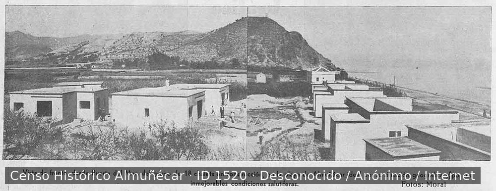 Junio de 1935. Chalets en Almuñécar