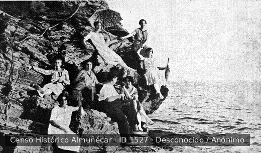 1926 almuñecar tomando el sol